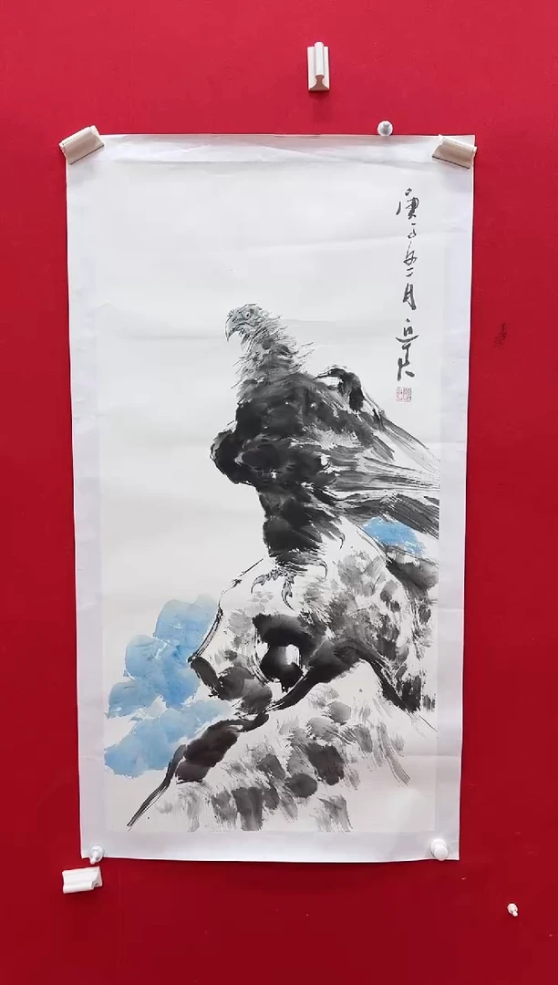 国画z天津人美-邢近君国画4平尺