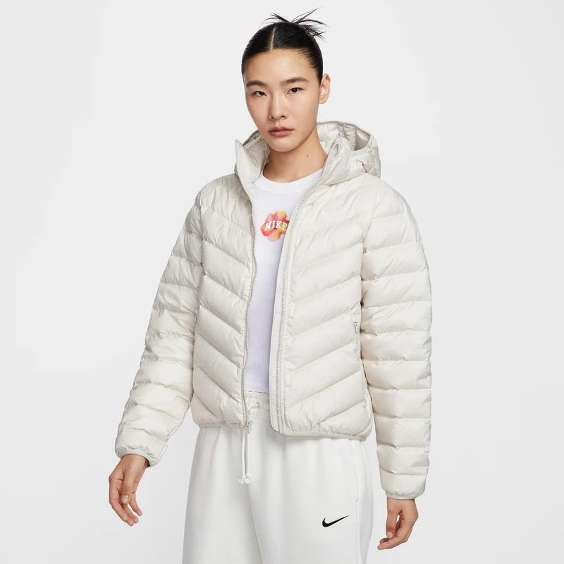 耐克女子防泼水羽绒服连帽夹克冬季新款Nike Therma-FIT HV5106