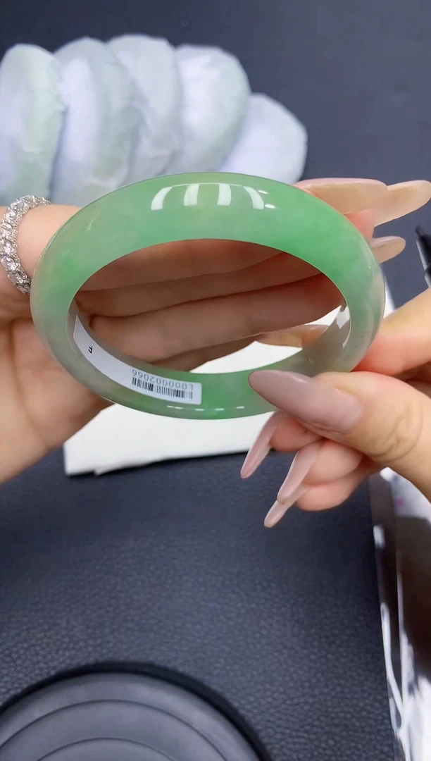 高冰透美人手镯 所见即所得93