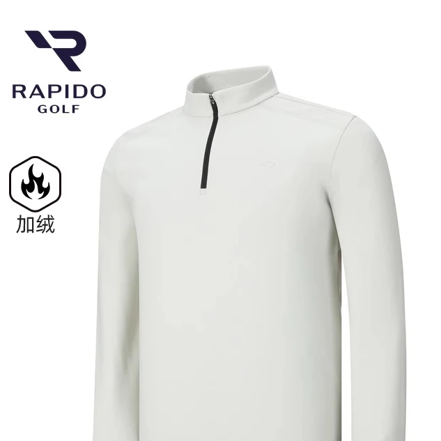 【进口面料】RAPIDO雳霹25秋冬男士高尔夫GOLF加绒卫衣VN5X41P76