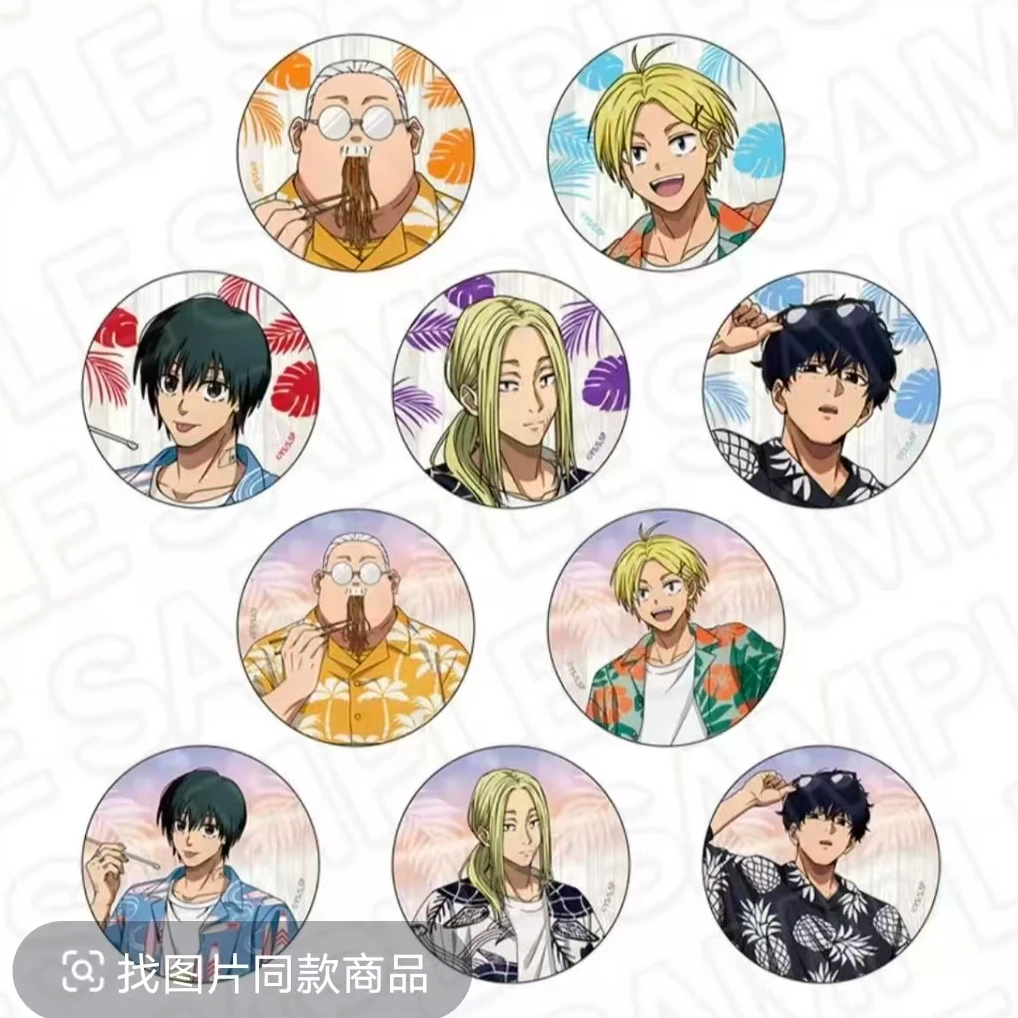 【坂本日常】summer cafe吧唧 拍立得 盲盒代拆