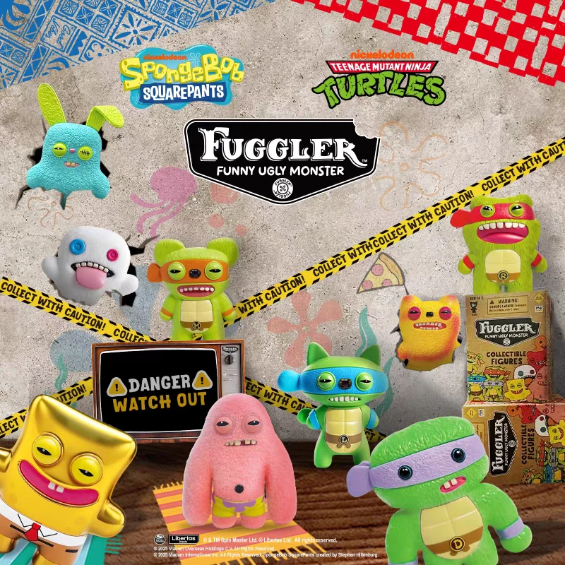 【饼饼代拆】Fuggler萌牙怪兽系列第二代盲盒潮玩