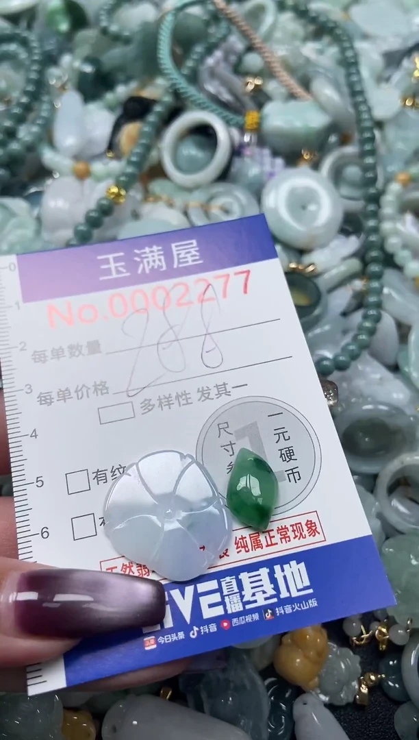 颈饰未镶嵌翡翠2277