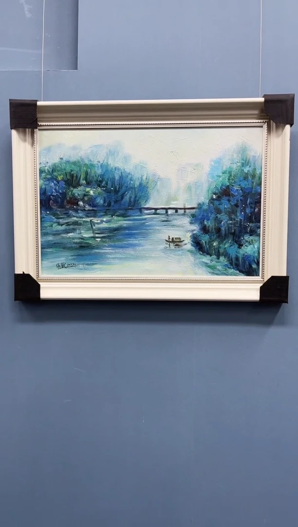油画管伟骏精品油画作品95