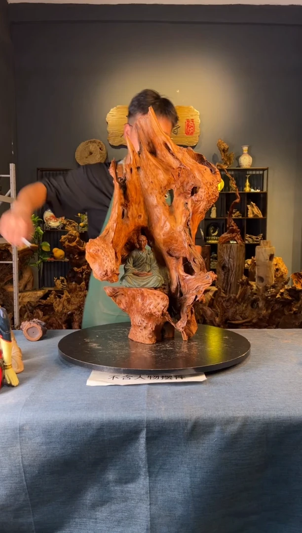 木卢师傅根艺作品（不包含人物摆件）