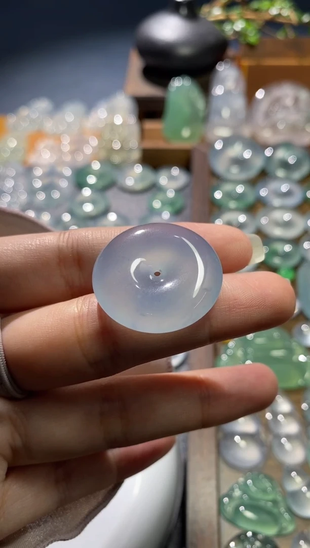 吊坠(不含链)未镶嵌翡翠扣子