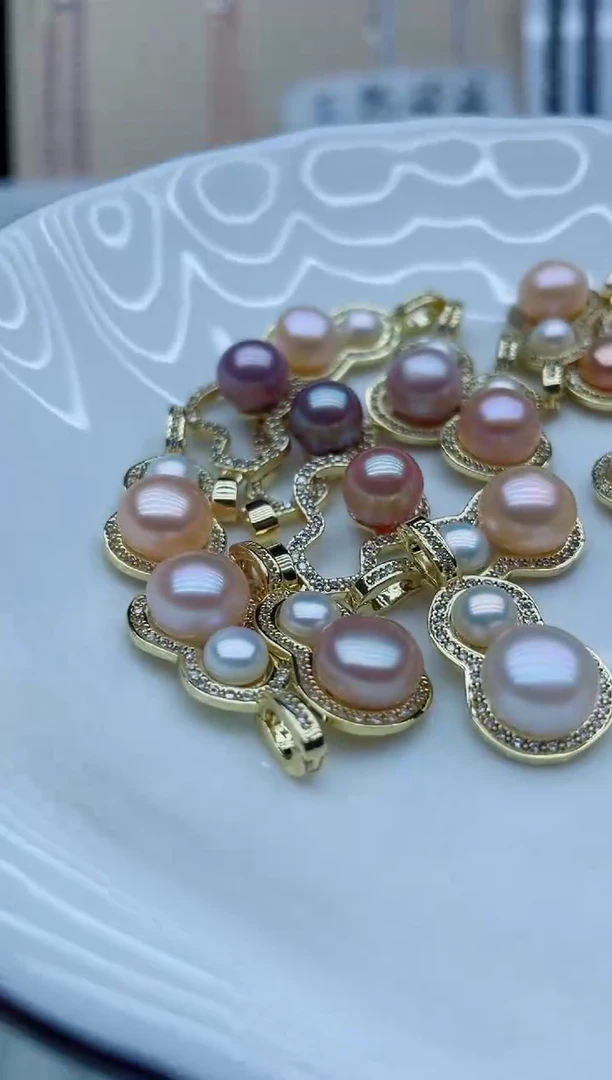 淡水珍珠未镶嵌吊坠(不含链)吊坠多样性发其一