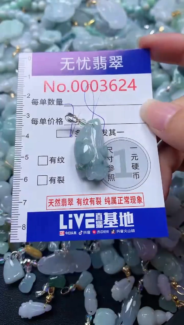 颈饰未镶嵌翡翠3624