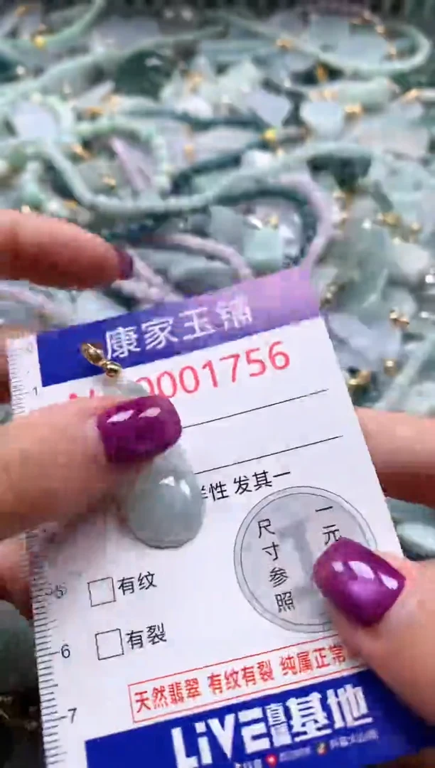 颈饰未镶嵌翡翠1756
