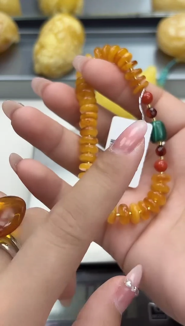 裸石琥珀未镶嵌天然琥珀蜜蜡吊坠