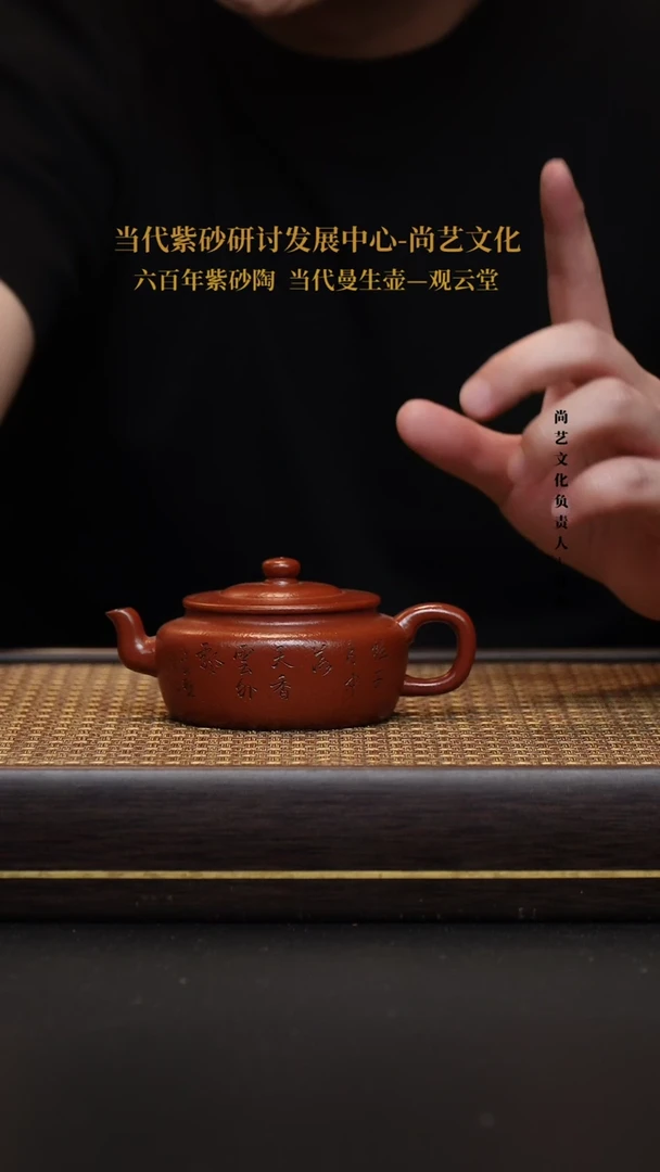 茶壶紫砂宜兴紫砂壶笠帽