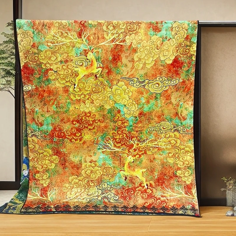 清 门店款SHSTORY品牌B05捡漏双色180*70cm 云瑞轻奢香云长辈礼物