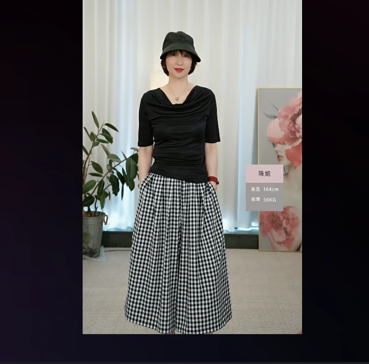 【YLANGENE】简约百搭格子休闲裤217LJ