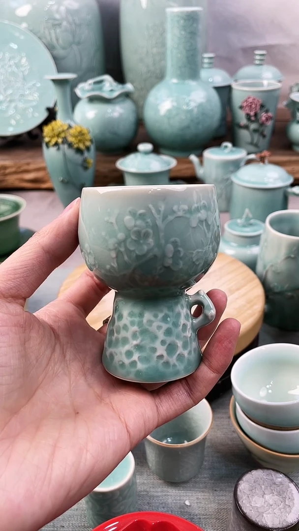 【闪购商品】特价 微瑕 慧仙青瓷