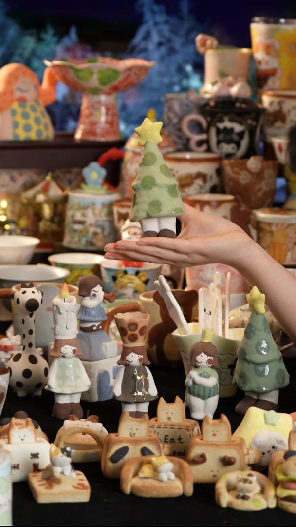 其他陶景德镇釉下彩手绘设计师款陶瓷