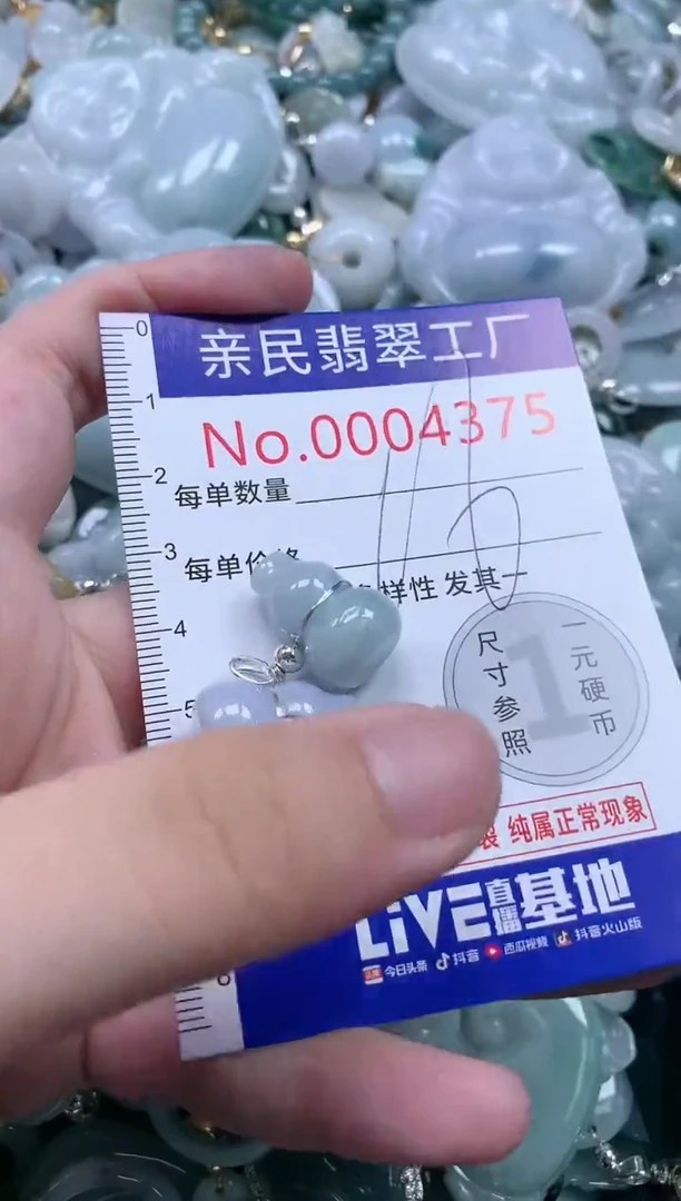 翡翠未镶嵌吊坠(不含链)4375