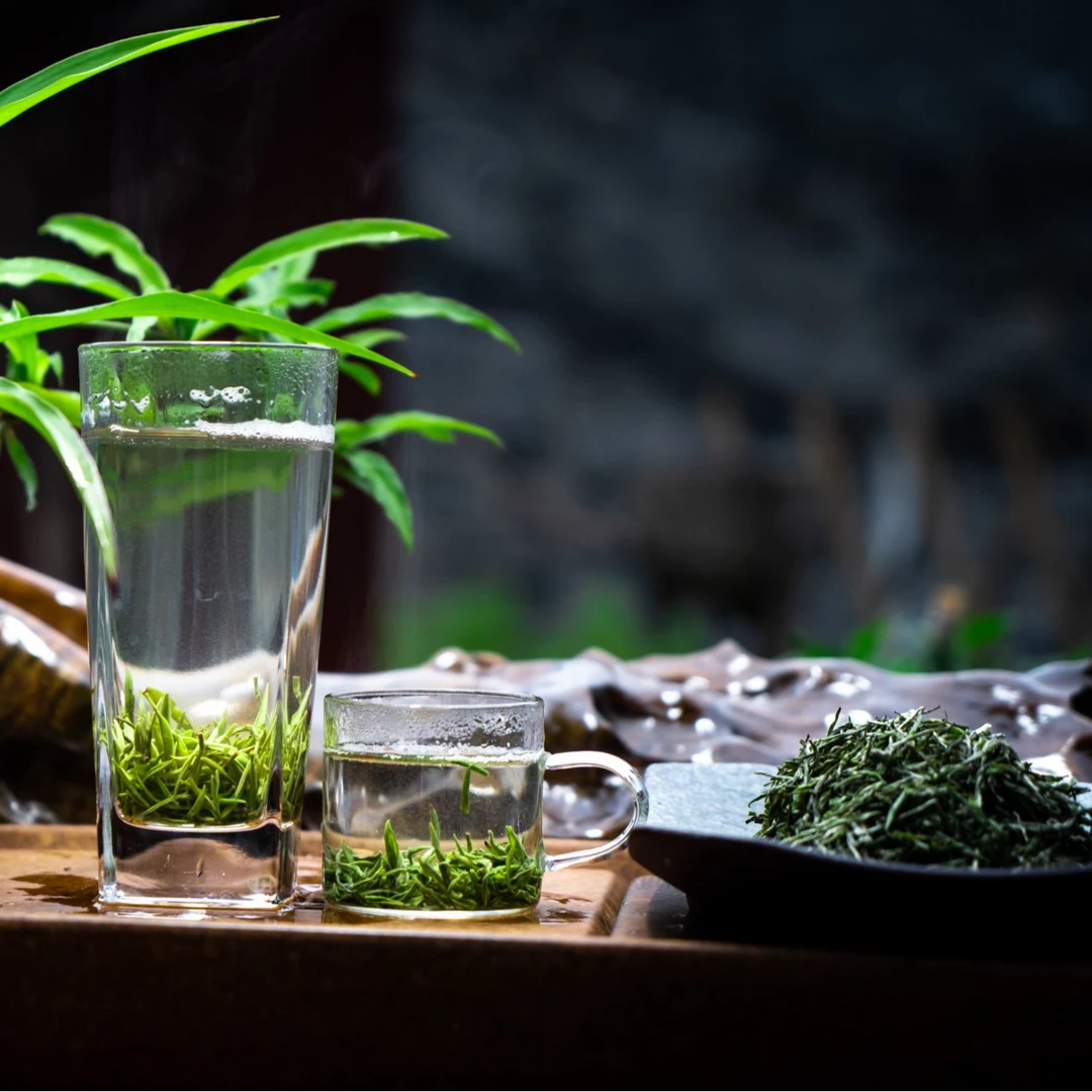 【朗州古茶】【顺丰包邮】石门银峰绿茶清明前手工茶叶高山古茶