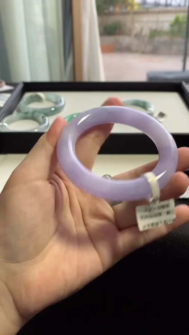 未镶嵌手镯翡翠57圆条买断Y567