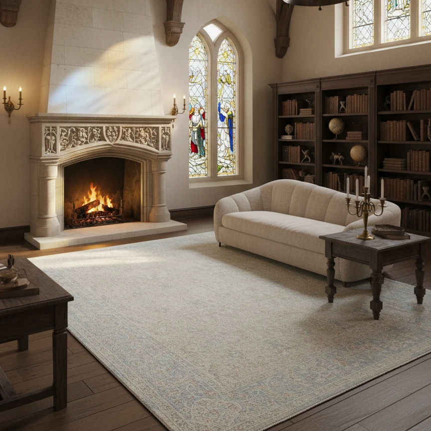 GAISH【英斯1】土耳其原装进口高奢中古风客厅地毯