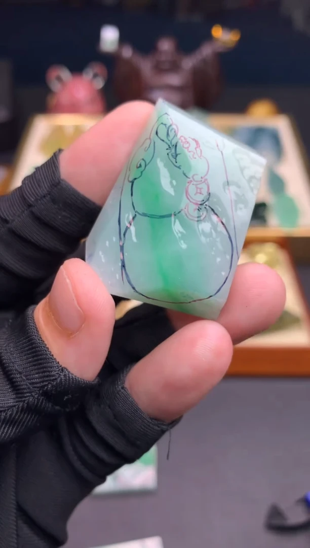 未镶嵌定制翡翠天然翡翠裸石（包工）