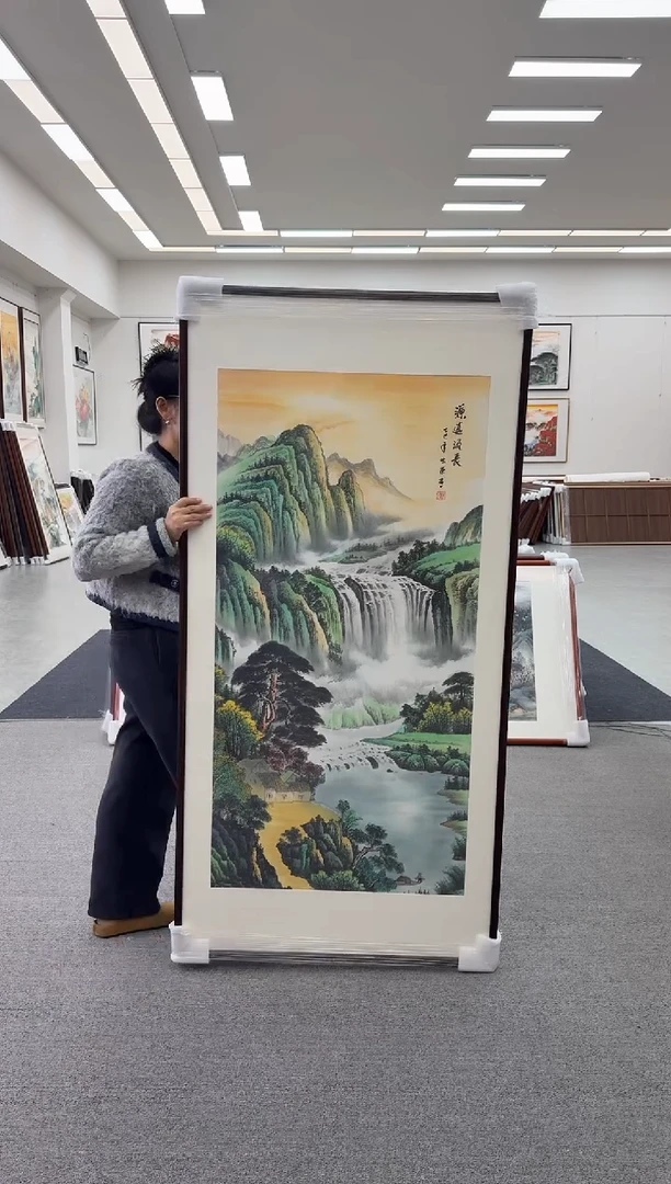 国画手绘 源远流长 172*85