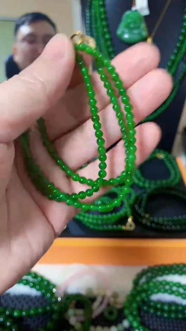 【闪购商品】和田玉（碧玉）项链未镶嵌4