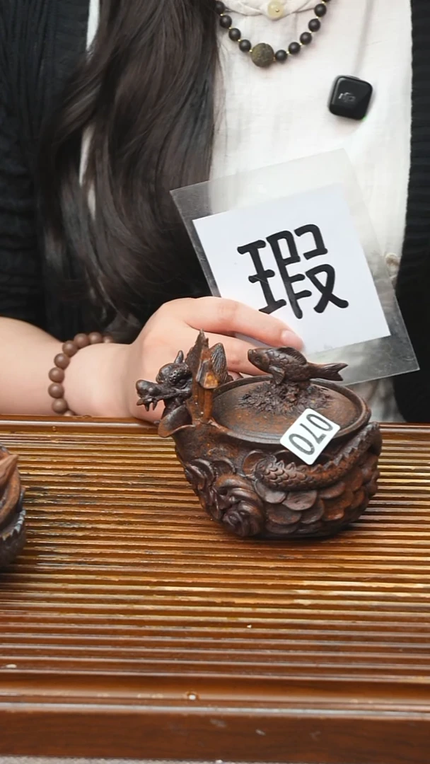 万古烧粗陶手工茶具