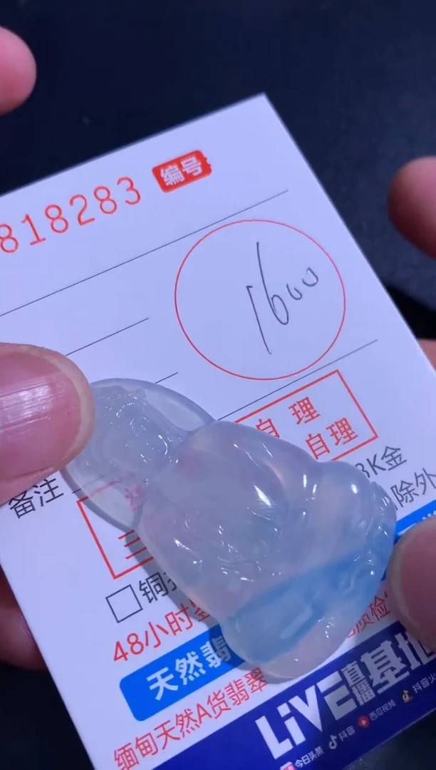 翡翠未镶嵌颈饰天然A货翡翠