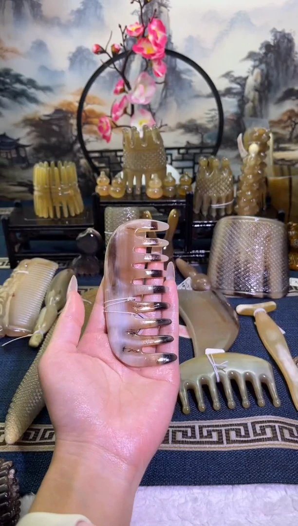 国内老白水宽齿经络刷