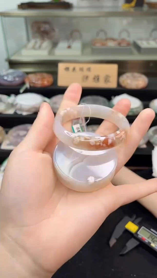 未镶嵌手镯石英质玉55圈口（赠品镯心）6572071