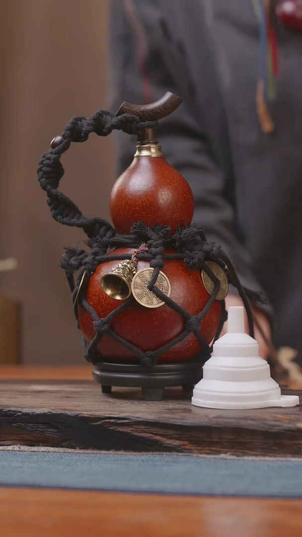 1340号链接精品大漆葫芦防腐防渗装水茶酒