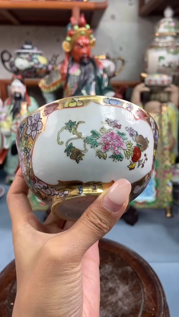 瓷片微瑕慎拍景德镇窑老厂瓷器单件