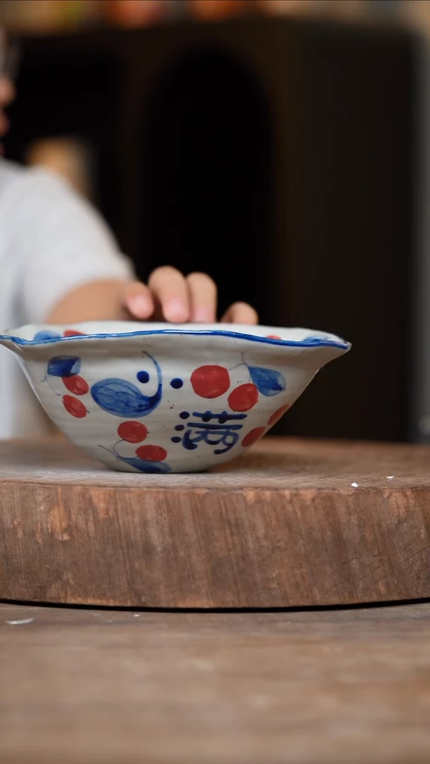 瓷片景德镇高温釉下彩（食品级）