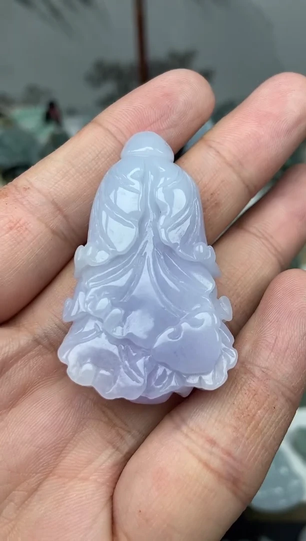 颈饰未镶嵌翡翠百财