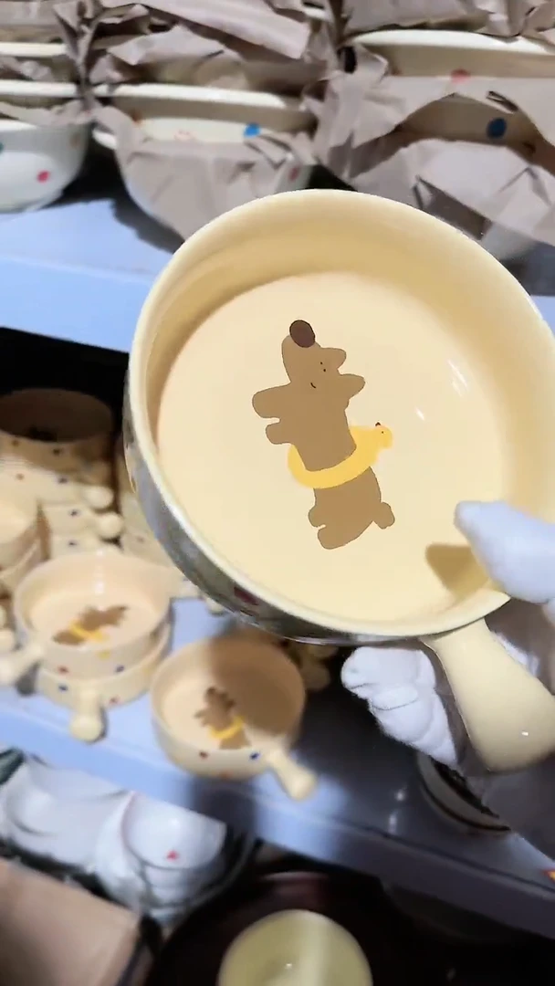 【闪购商品】瓷片单柄 微瑕凑满20元包邮