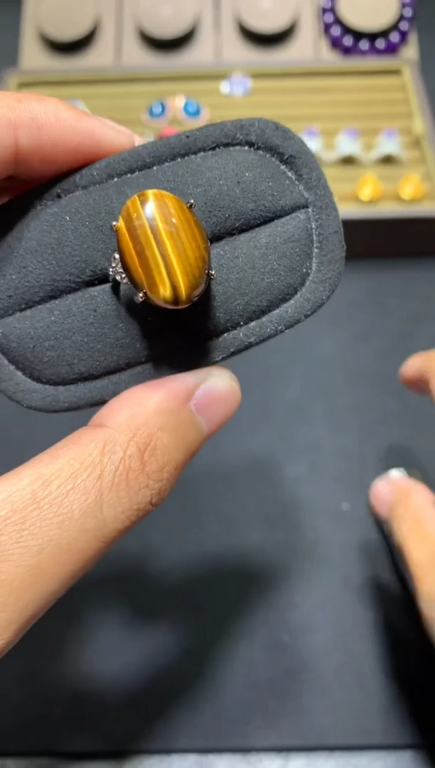 未镶嵌木变石戒指F107【多样性发其一】