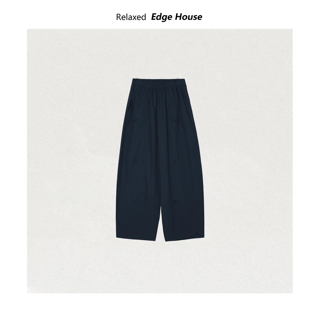 【嘻嘻家】调色盘 超显比例日系九分休闲裤薄款女