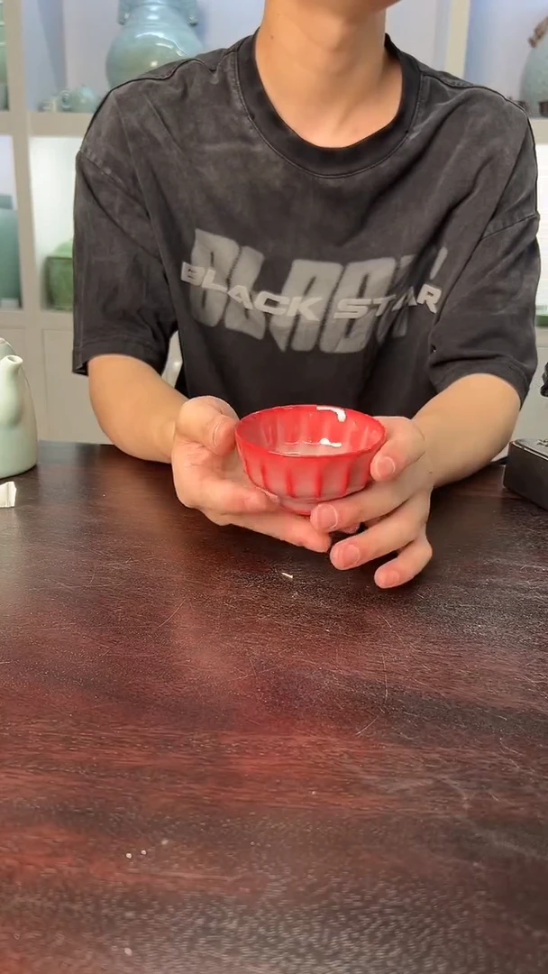 龙泉云间青瓷小米茶器