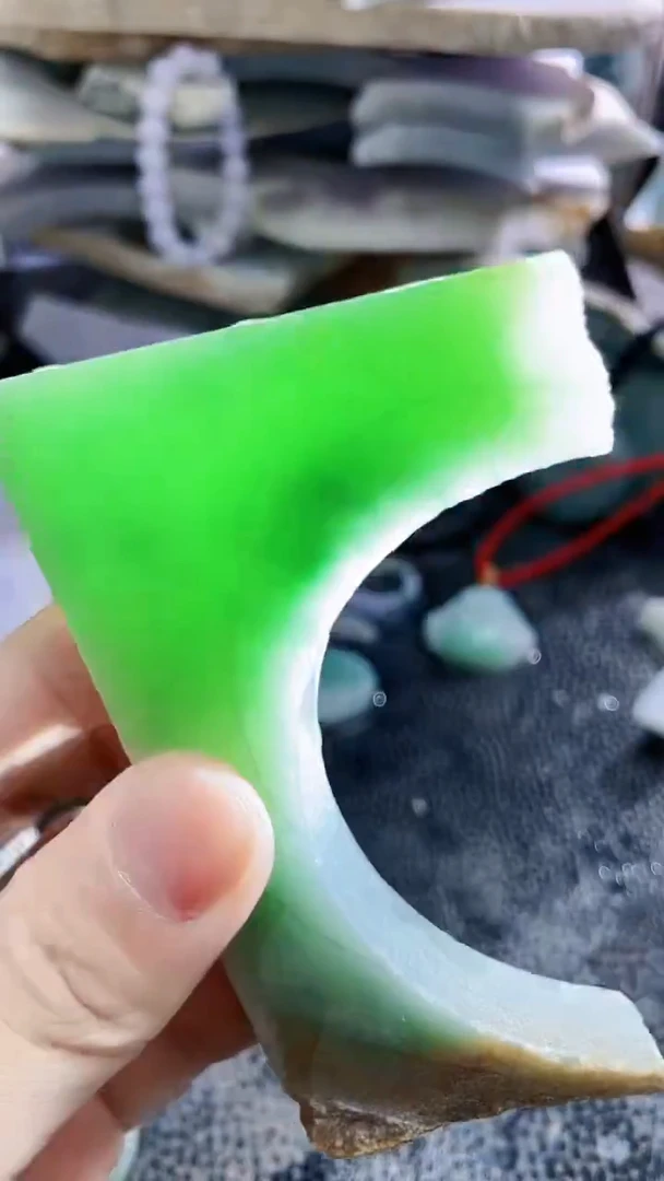 裸石翡翠天然A货翡翠板料