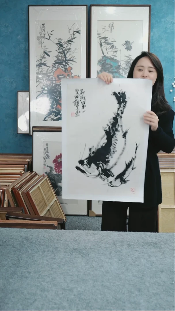 【闪购商品】国画四尺三开郑志超老师花鸟