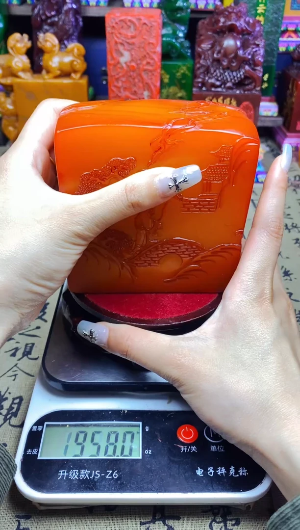 寿山石印石纯天然寿山石料