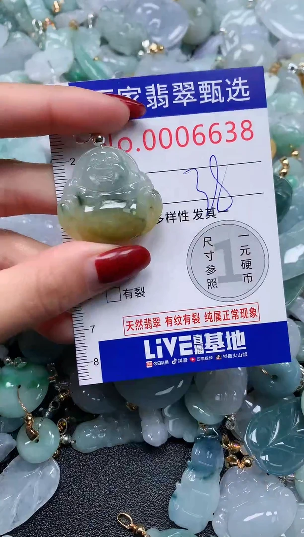 颈饰未镶嵌翡翠6638