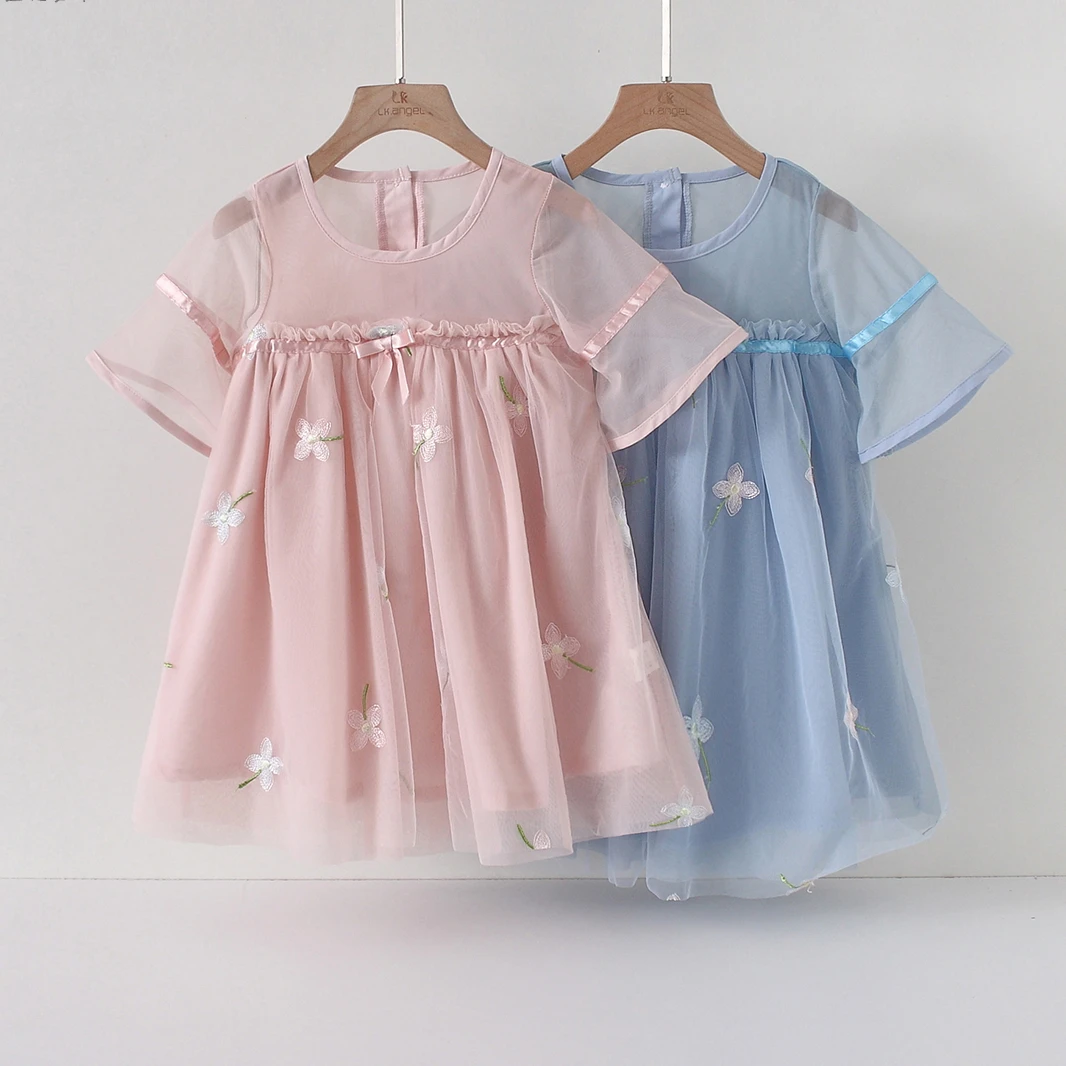 【青檬定制】女童夏季公主连衣裙 5111