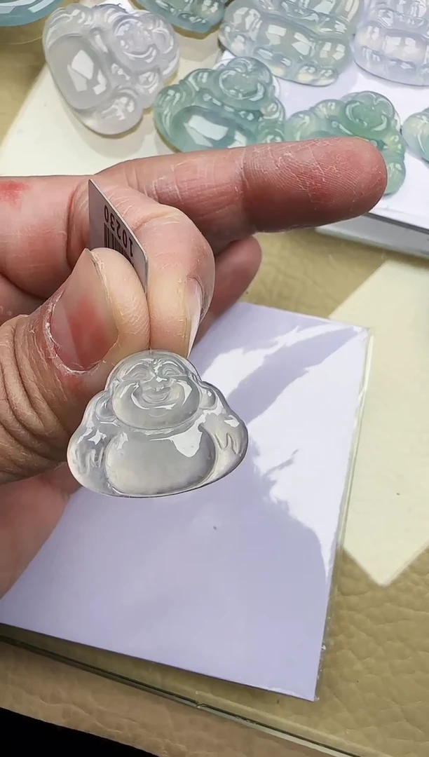 颈饰未镶嵌翡翠缅甸翡翠a货