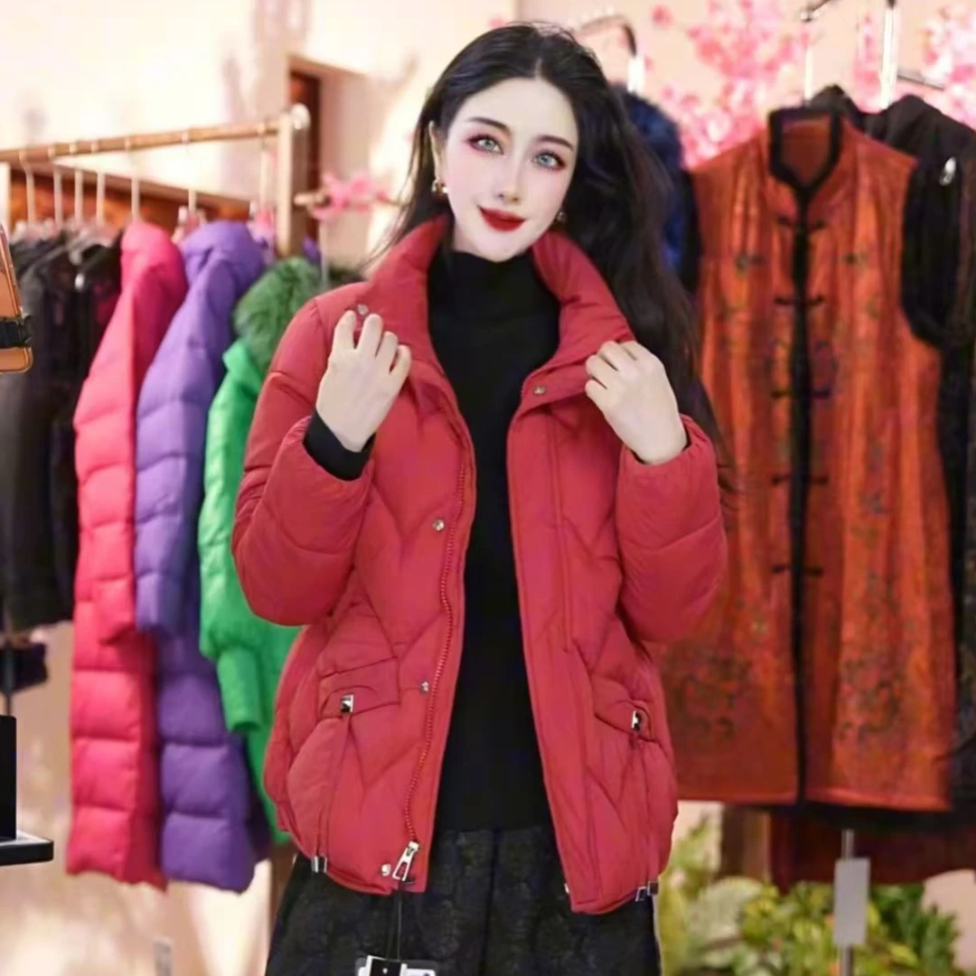冬季新款韩版高档显瘦洋气防寒服