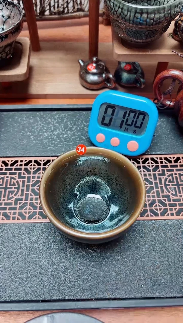 茶盏奋*者34号建盏工匠茶器