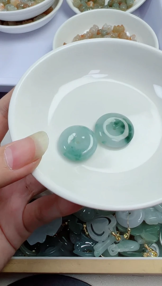 散珠翡翠遗*412号链接，A货链接