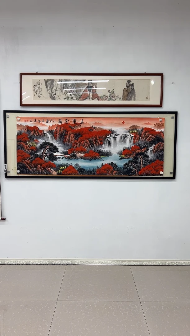 国画《鸿运当头》画芯未装裱180乘70
