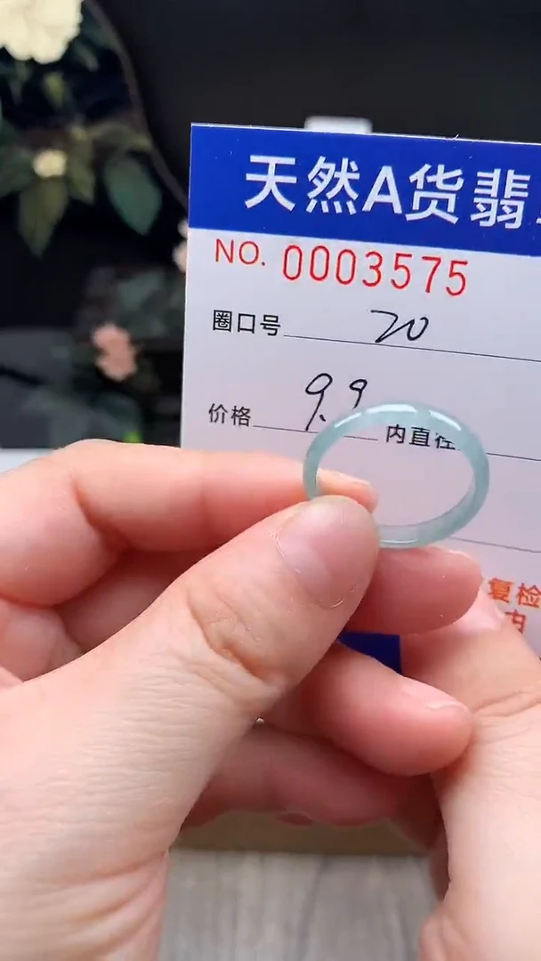 未镶嵌戒指翡翠20#