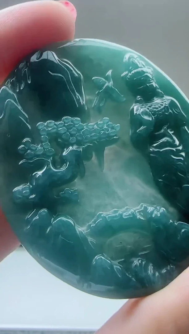 颈饰未镶嵌翡翠天然A货翡翠  多样性发其一